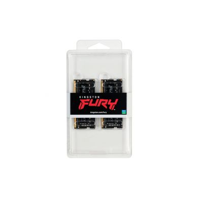 Модуль пам'яті для ноутбука SoDIMM DDR4 64GB (2x32GB) 3200 MHz Fury Impact HyperX (Kingston Fury) (KF432S20IBK2/64)