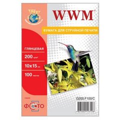 Папір WWM 10x15 (G200.F100 / G200.F100/C)