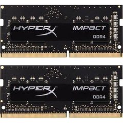Модуль пам'яті для ноутбука SoDIMM DDR4 8GB (2x4GB) 2400 MHz HyperX Impact Kingston (HX424S14IBK2/8)