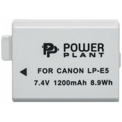 Акумулятор до фото/відео PowerPlant Canon LP-E5 (DV00DV1225)