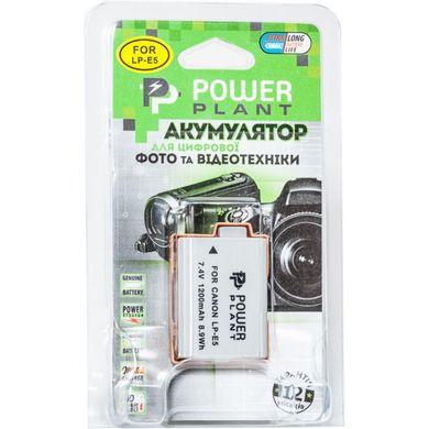 Акумулятор до фото/відео PowerPlant Canon LP-E5 (DV00DV1225)