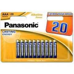 Батарейка PANASONIC AAA LR03 Alkaline Power * 20 (LR03REB/20BW)