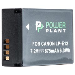 Акумулятор до фото/відео PowerPlant Canon LP-E12 (DV00DV1311)