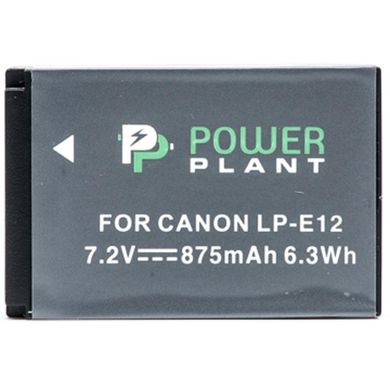 Акумулятор до фото/відео PowerPlant Canon LP-E12 (DV00DV1311)