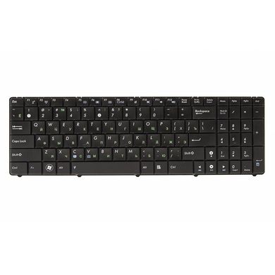 Клавіатура ноутбука PowerPlant ASUS K50,K60,F52 черный,черный (old design) (KB311705)