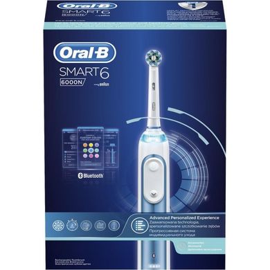 Електрична зубна щітка Oral-B Smart 6 6000n D 700.535.5XP CR