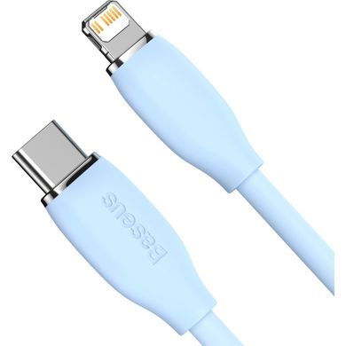 Дата кабель USB-C to Lightning 1.2m 20W Blue Baseus (CAGD020003)