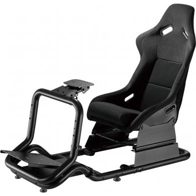 Крісло ігрове OfficePro RS167 з кокпітом кріплення для керма та педалей Black (RS167)