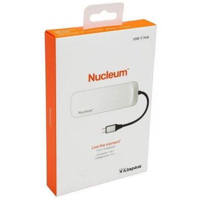 Концентратор Kingston Nucleum USB-C (C-HUBC1-SR-EN)