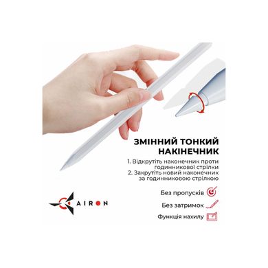 Стилус AirOn AirSens white for iPad (6126755813230)