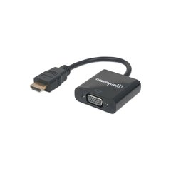 Перехідник HDMI M to VGA F (without audio) Manhattan Intracom (151467)