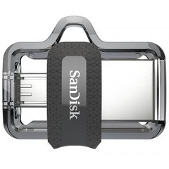 USB флеш накопичувач SANDISK 16GB Ultra Dual Black USB 3.0 OTG (SDDD3-016G-G46)