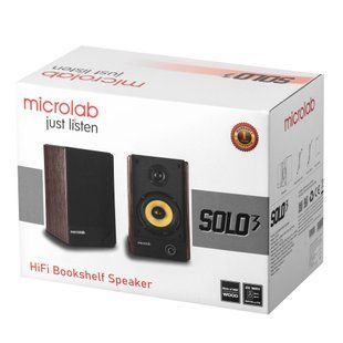 Акустична система Microlab SOLO 3 40W Brown (SOLO-3BR)