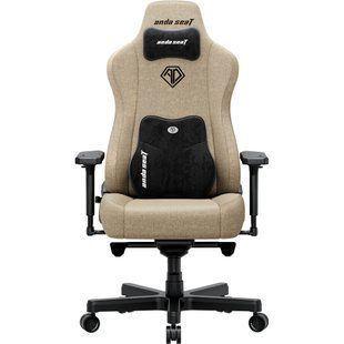Крісло ігрове Anda Seat Kaiser 3E Fabric XL Dark Beige (AD23YC-XL-09-H-CF-H01)