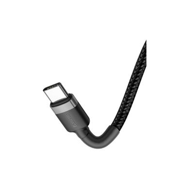 Дата кабель USB 3.1 Type-C to Type-C 2.0m 3A grey-black Baseus (CATKLF-HG1)