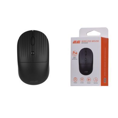 Мишка 2E MF218 Silent Wireless/Bluetooth Black (2E-MF218WBK)