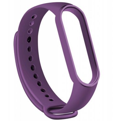 Ремінець до фітнес браслета BeCover Silicone для Xiaomi Mi Smart Band 5 Purple (705070)
