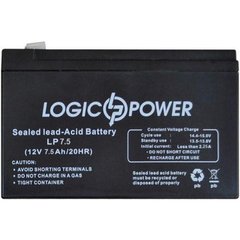 Батарея до ДБЖ 12В 7.5 Ач LogicPower (1074)