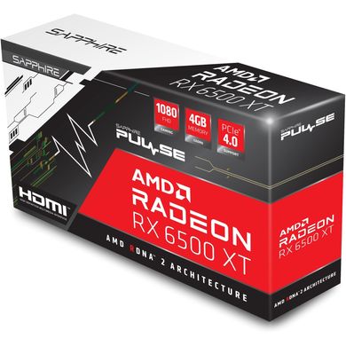 Відеокарта Sapphire Radeon RX 6500 XT 4Gb PULSE DUAL (11314-01-20G)