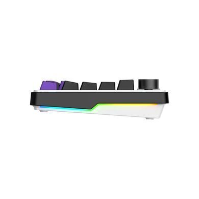 Клавіатура Hator Hellyberry HK75 Mechanical Linear RGB USB UA Black/White (HK75)