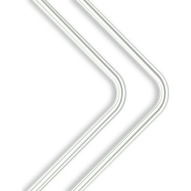 Трубка для СВО Ekwb EK-Loop Metal Tube 14mm 0.8m Pre-Bent 90 - Satin Titanium (2 pcs) (3831109891780)