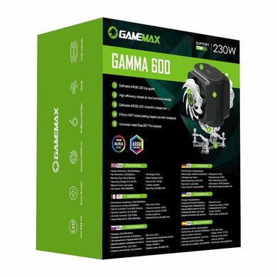 Кулер до процесора GAMEMAX Gamma 600