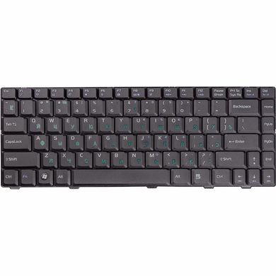 Клавіатура ноутбука ASUS F80, F82, K41 черн (KB310772)