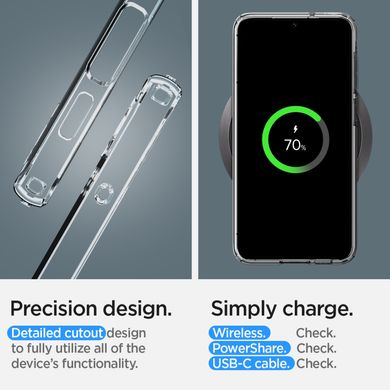 Чохол до моб. телефона Spigen Samsung Galaxy S23+ Crystal Flex, Crystal Clear (ACS05692)