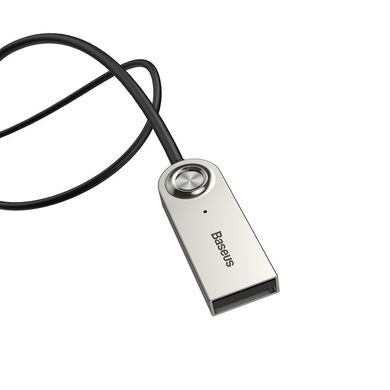 FM модулятор Baseus Bluetooth Audio Adapter AUX/USB with mic (CABA01-01) Black (CABA01-01)