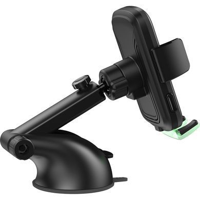 Універсальний автотримач 2E 4.7-7", Wireless Qi 15W, USB-A/QC/3.0/30W, USB-С/PD/30W (2E-WCQ01-10)