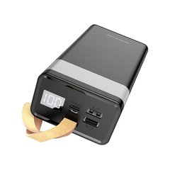 Батарея універсальна BOROFONE BJ18A Coolmy 30000mAh Inp:USB-C/Micro-USB, Out:USB-A*2(5V/2A) black (6974443381399)