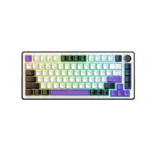 Клавіатура Hator Hellyberry HK75 Mechanical Linear RGB Wireless/Bluetooth/USB UA Black/White (HK75_wireless)