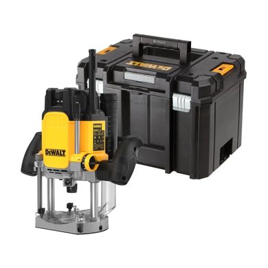 Фрезер DeWALT 9000 - 22000 об/хв, цанговий патрон 12 мм, кейс TSTAK (DWE625KT)