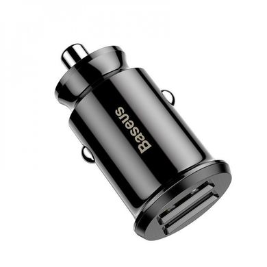 Зарядний пристрій Baseus Grain Car Charger USB-A Black (CCALL-ML01)