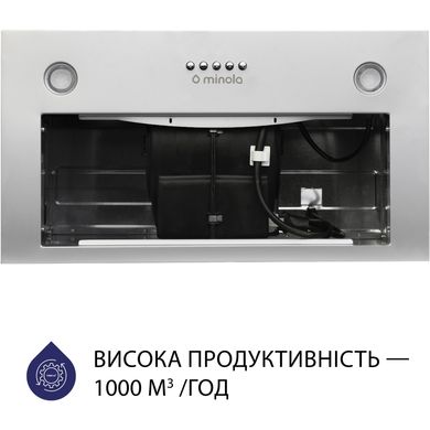 Витяжка кухонна Minola HBI 5627 GR 1000 LED