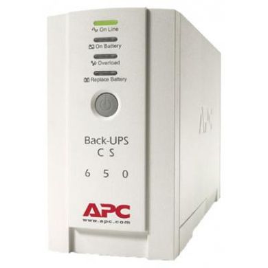Пристрій безперебійного живлення Back-UPS CS 650VA APC (BK650EI)