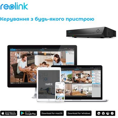 Комплект відеоспостереження Reolink RLK16-800D8