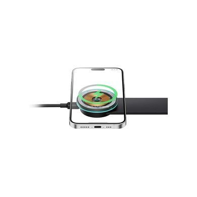 Універсальний автотримач Baseus C02 Pro Series Magnetic Wireless Charging Car Mount Cluster Black (C40156000111-00)