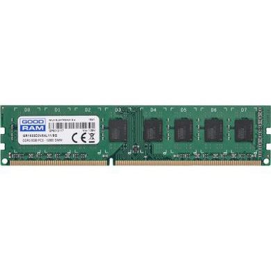 Модуль пам'яті для комп'ютера DDR3L 8GB 1600 MHz GOODRAM (GR1600D3V64L11/8G)
