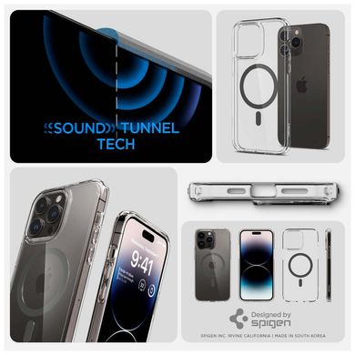 Чохол до моб. телефона Spigen Apple iPhone 14 Pro Max Ultra Hybrid MagFit, Graphite (ACS04826)