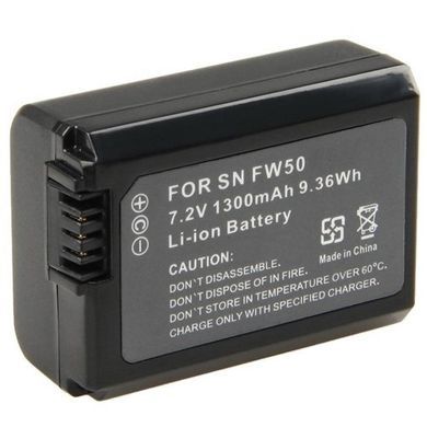 Акумулятор до фото/відео PowerPlant Sony NP-FW50 (DV00DV1280)