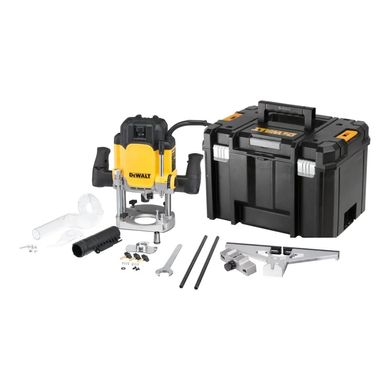 Фрезер DeWALT 9000 - 22000 об/хв, цанговий патрон 12 мм, кейс TSTAK (DWE625KT)