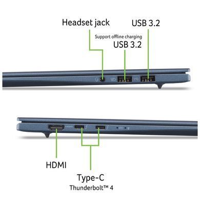 Ноутбук Acer Swift Edge 16 AI SFE16-I51 (NX.JVNEU.002)