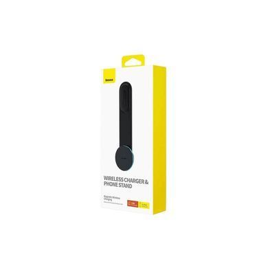Універсальний автотримач Baseus C02 Pro Series Magnetic Wireless Charging Car Mount Cluster Black (C40156000111-00)