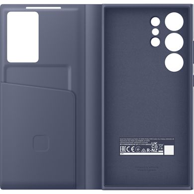 Чохол до мобільного телефона Samsung Galaxy S24 Ultra (S928) Smart View Wallet Case Violet (EF-ZS928CVEGWW)