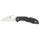 Ніж Spyderco Delica 4 Wharncliffe, black (C11FPWCBK)