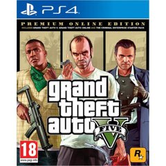 Гра SONY Grand Theft Auto V Premium Online Edition [Blu-Ray диск] (5026555426886)
