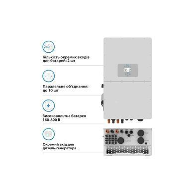 Інвертор Deye SUN-50K-SG01HP3-EU-BM4 WiFi, 50кВт (SUN-50K-SG01HP3-EU-BM4)