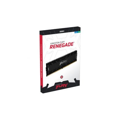 Модуль пам'яті для комп'ютера DDR4 16GB (2x8GB) 3600 MHz Fury Renegade Black HyperX (Kingston Fury) (KF436C16RBK2/16)