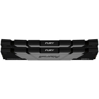Модуль пам'яті для комп'ютера DDR4 16GB (2x8GB) 3200 MHz Fury Renegade Black Kingston Fury (ex.HyperX) (KF432C16RB2K2/16)
